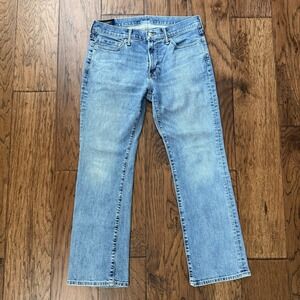 Abercrombie & Fitch Kilby Boot Jeans Men's 32x30 Stretch Medium Wash Denim